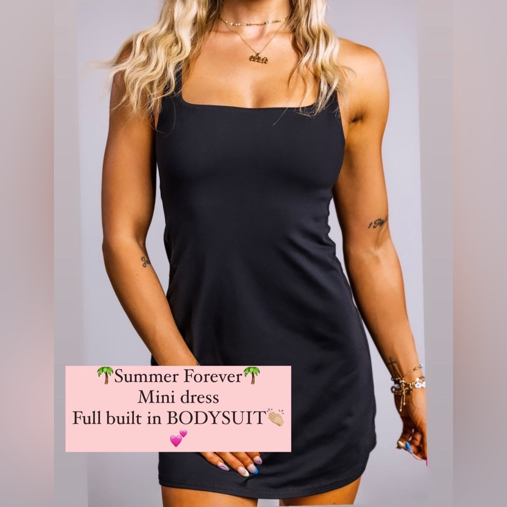 Isla Movement - Summer Forever Mini Dress - Color: Midnight - Size: M
